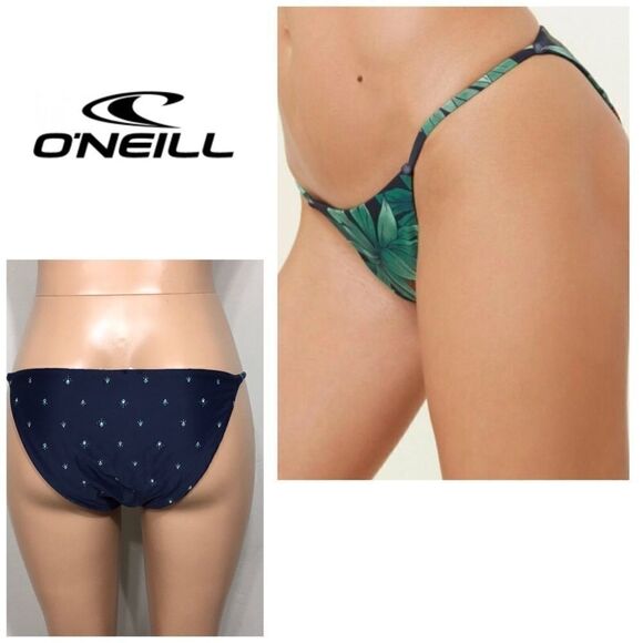 O’Neill reversible tropical bikini bottoms. NWT - Picture 1 of 15